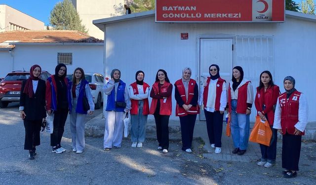 Gençlerden Kızılay’a Ziyaret