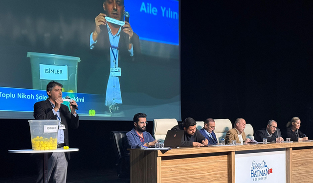 Batman Belediyesi Çeyiz Desteği Kurası Noter Huzurunda Yapıldı. İşte İsim listesi