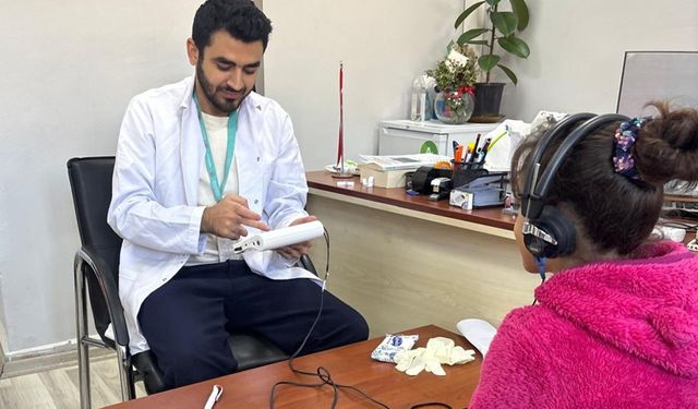 Batman’da İlkokul Öğrencilerine İşitme Taraması Yapıldı