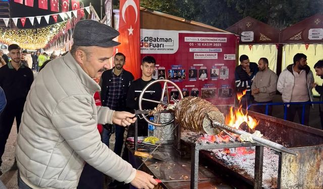 Batman'da 3.Gastronomi Fuarı’na rekor ziyaretçi bekleniyor