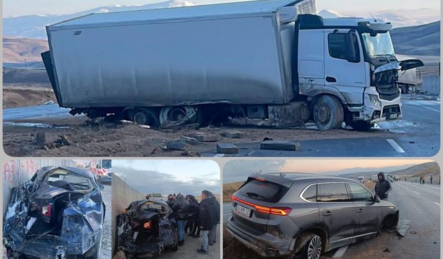 Zincirleme trafik kazası: 3 kişi yaralandı