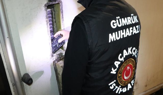 Gümrük Kapısı’nda 394 kilogram metamfetamin yakalandı