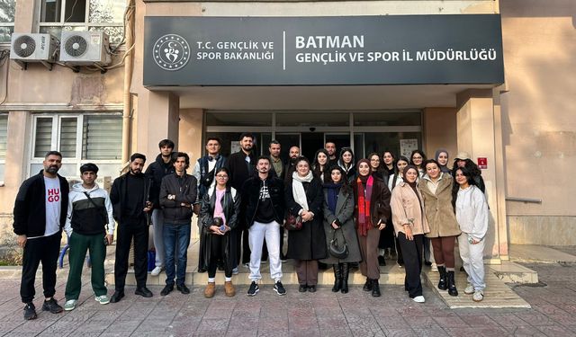 Batmanlı Gençler Ankara Yolunda