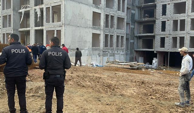 Rezerv alan inşaatında iş kazazı: 1 ağır yaralı