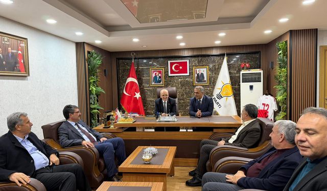 Bakan Şimşek’ten Batman Teşkilatına Ziyaret