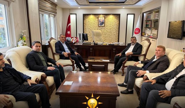 AK Parti İl Başkanı Şansi’den İl Müftüsüne Umre Tebriği