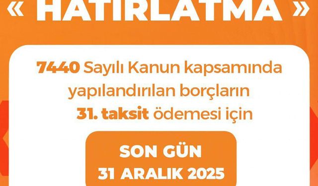 Batman Defterdarlığı'ndan yapılandırma uyarısı