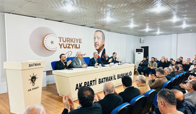 AK Parti Batman’da Yılın Son İl Danışma Meclisi Toplantısı Gerçekleştirildi