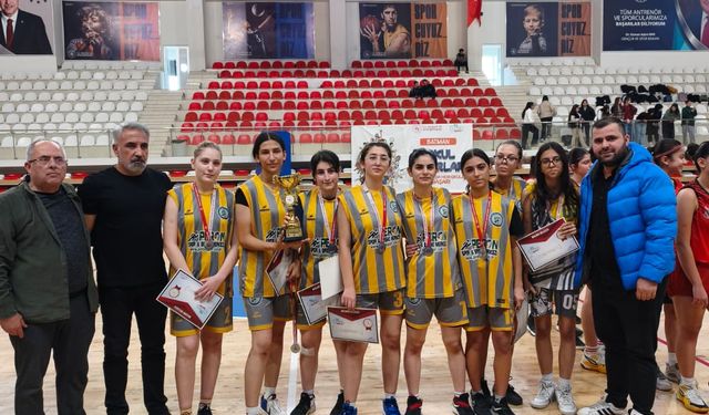 Batman’da Genç Kızlar Basketbolda Şampiyon Belli Oldu