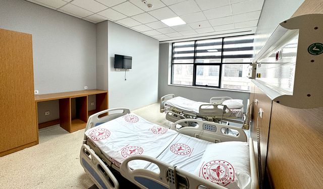 Kayapınar Şehir Hastanesi’nde örnek hasta odası tamamlandı