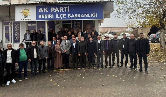 AK Parti Beşiri’de Yenilenme Süreci Devam Ediyor