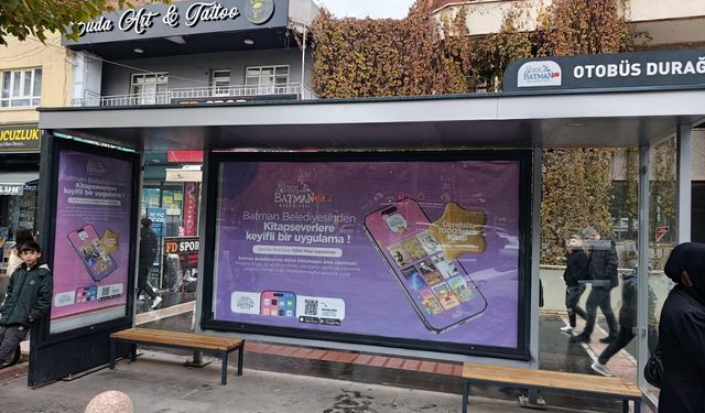 Batman’da Yeni Nesil Otobüs Durakları Hizmete Girdi