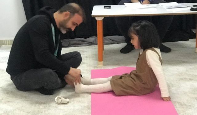 Batman’da Anasınıfı Öğrencilerine Ayak Sağlığı Taraması