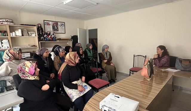 ÇATOM’da Kadınlara Yönelik Kanser Farkındalık Eğitimi