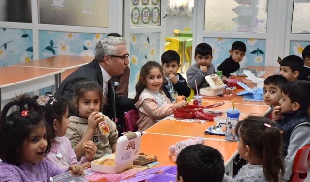 İl Müdürü Ciğer’den Miniklerle Renkli Anlar