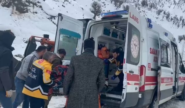 6 Saatlik Çalışmayla Hasta Hastaneye Ulaştırıldı