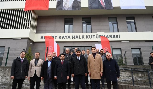 Ahmet Kaya Halk Kütüphanesi Açılış İçin Gün Sayıyor