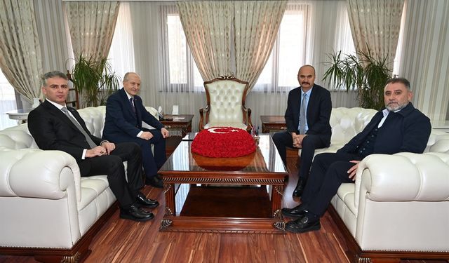 Bakan Yardımcısı Suver’den Valilik Ziyareti