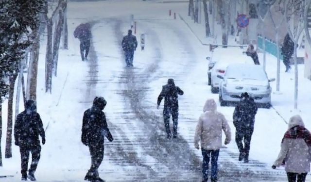 Batman için yoğun kar uyarısı