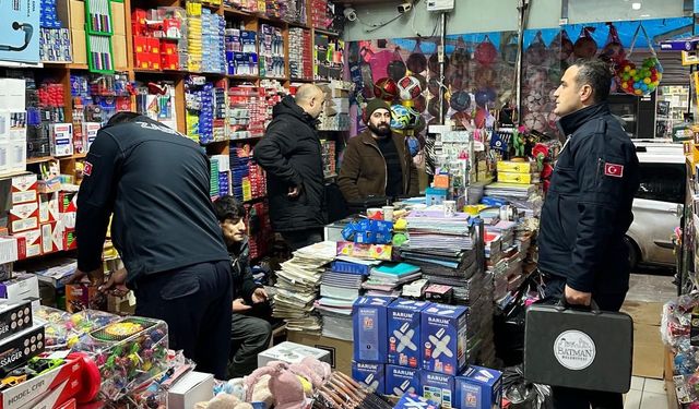 Batman’da Piroteknik Alarmı: 47 İş Yeri Mercek Altına Alındı