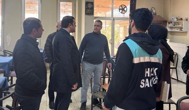 Hasankeyf’te Tütünle mücadele Denetimleri Yapıldı