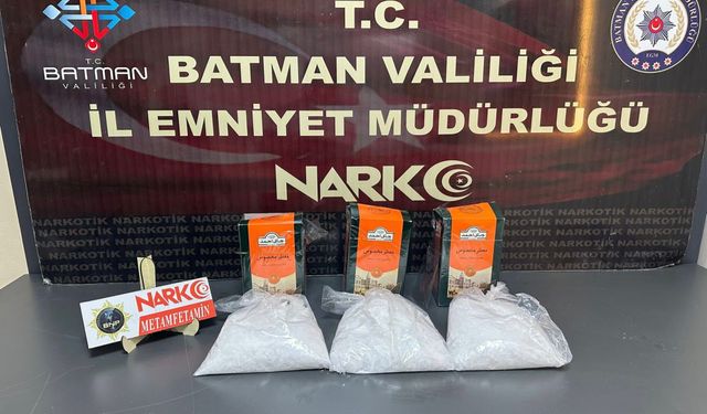 Batman Otogarı’nda Zehir Operasyonu