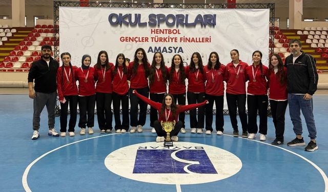 Batman Spor Lisesi Türkiye Üçüncüsü Oldu