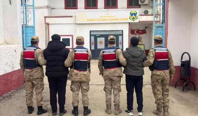 Batman’da 33 Hükümlü Yakalandı