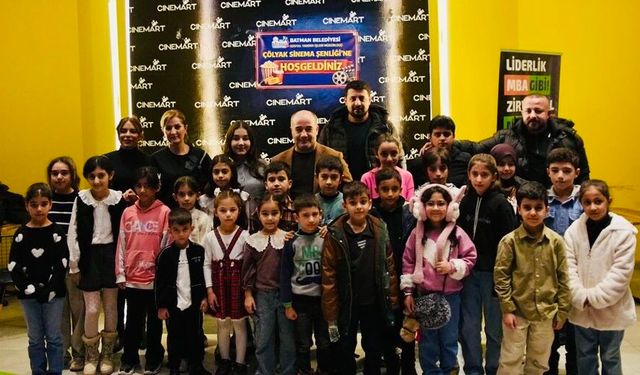 Batman’da Çölyak Hastası Çocuklar İçin Sinema Şenliği