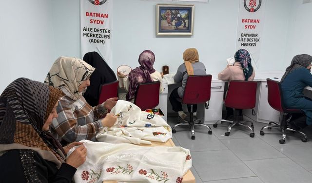 Batman’da Kadınlar Emeklerini Kazanca Dönüştürüyor