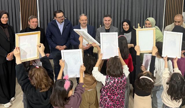 Batman’da Minik Kalpler Sanatla Buluştu