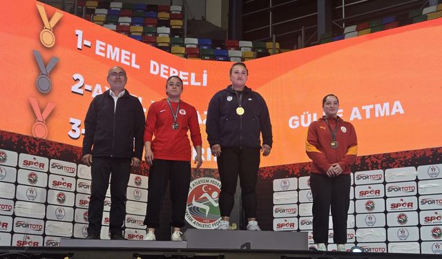 Gülle Atmada Gümüş Başarı