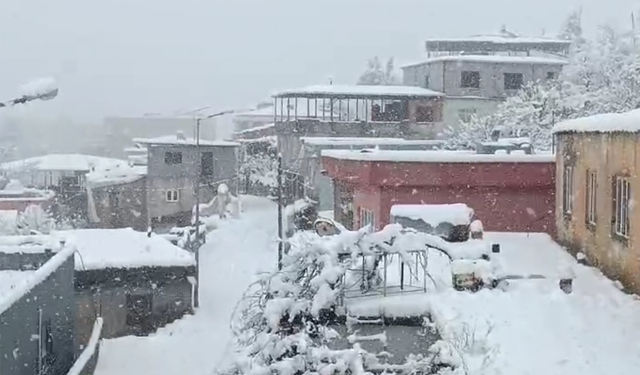 Sason ve Kozluk’ta Hayat Durma Noktasında