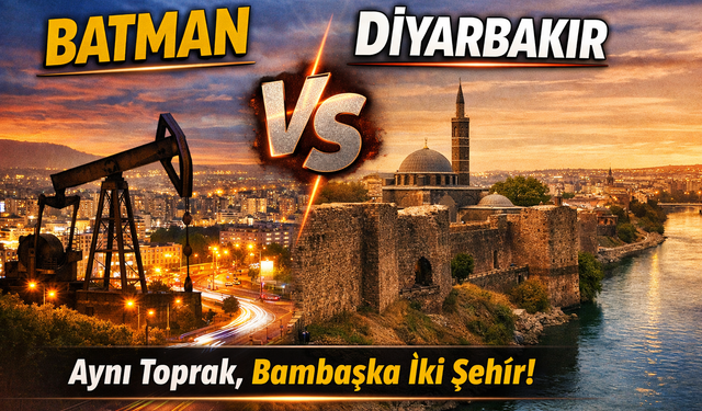 Batman İle Diyarbakır 5 Ortak ve Zıt Yön!