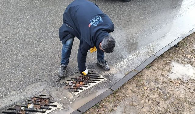 Baski Ekiplerinden Yağmur Mesaisi