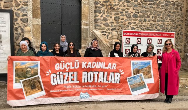Batman’da Kadınlar Şehri Keşfe Çıktı