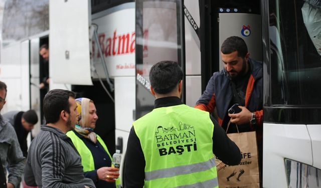 Belediye Ramazan Bayramı’nda Yolda Olan Vatandaşları Misafir Etti