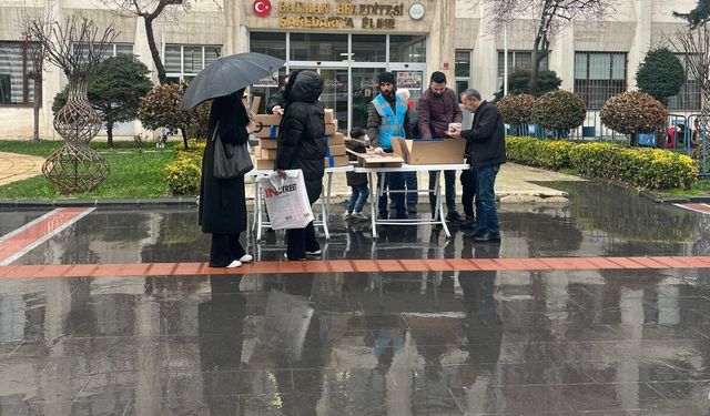 Belediye’den Kadir Gecesine Özel Simit İkramı