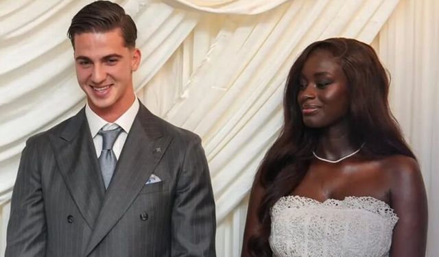 Milli Futbolcu Evlendi! Bertuğ Yıldırım Portekizli Model Oriana Correia Gomes ile Dünya Evine Girdi