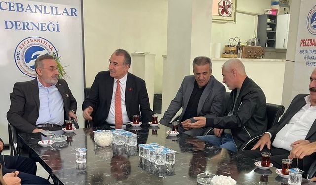 CHP PM Üyesi Yaşar, Batman Recebanlılar Derneği’ni ziyaret etti
