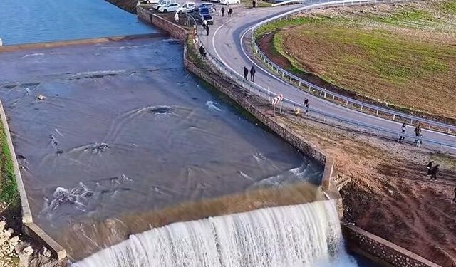 Gercüş'te Doğa Şöleni: Kırkat Göleti Taştı, Ortaya Bu Manzaralar Çıktı!