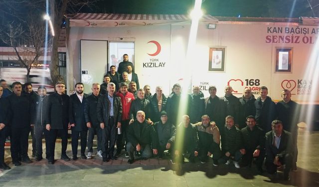 İl Özel İdaresi Personelinden Kan Bağışına Destek