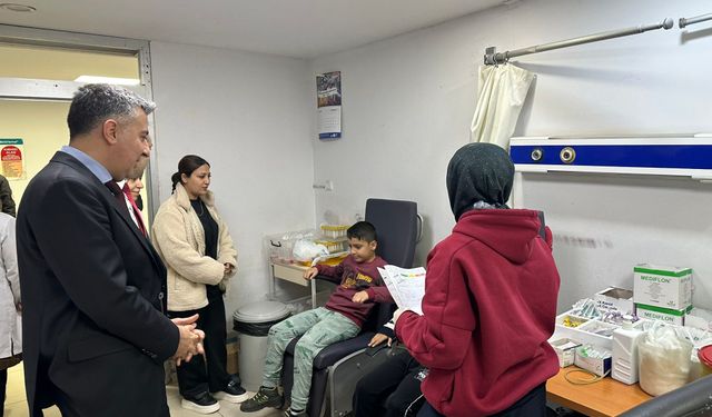 İl Sağlık Müdürü Hastalarla Buluştu
