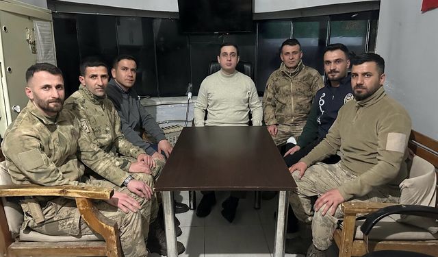 Kaymakamdan Saat 03.00’te Koruculara Moral Ziyareti