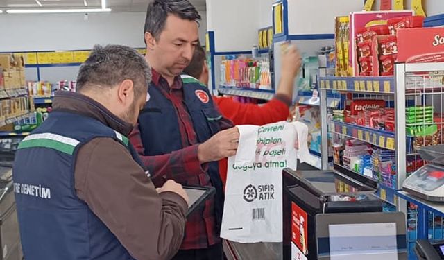Plastik poşet denetimleri sürüyor