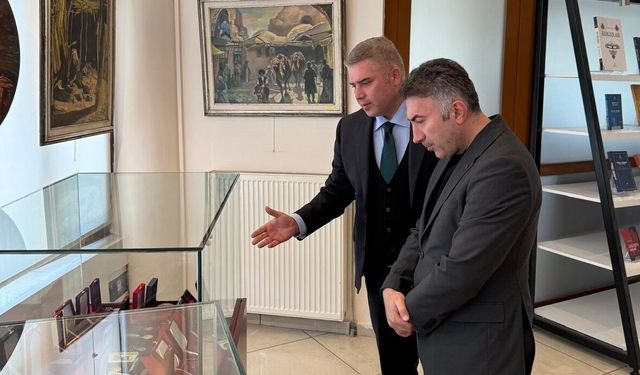 Rektör Demir’den Türksoy Türkiye Temsilcisi Yalçın’a Ziyaret