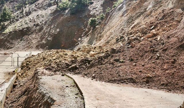 Sason ve Çevresinde Heyelan