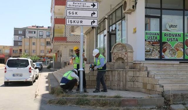 Yönlendirme Levha Çalışması Tamamlandı