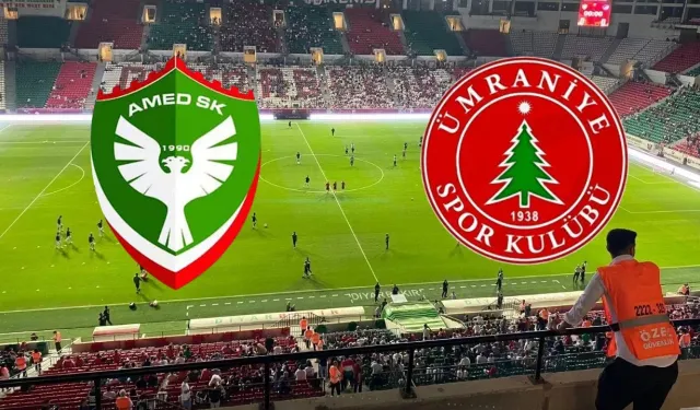 MAÇ SONUCU! Amedspor Ümraniyespor golleri kim attı, canlı maç anlatımı! Amedspor Ümraniyespor maçı kaç kaç?