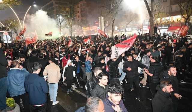 Batman Tek Yürek! Petrolspor’un Şampiyonluğu Kenti Bayram Yerine Çevirdi